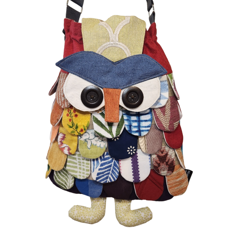 Large Owl Purse - Iris