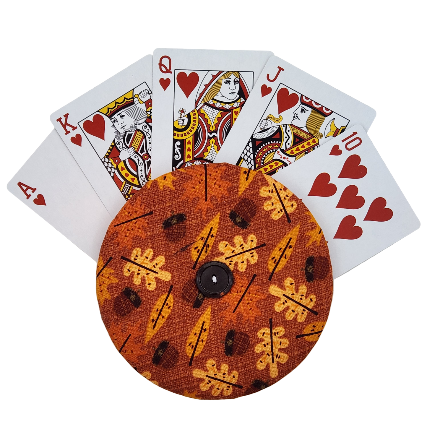 Playing Card Holder - Falling Leaves