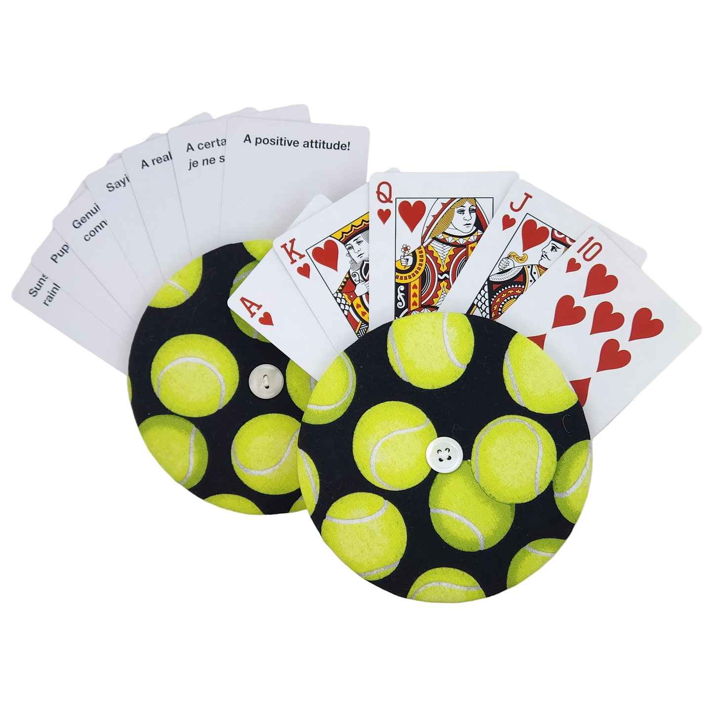 Playing Card Holder - Tennis Balls