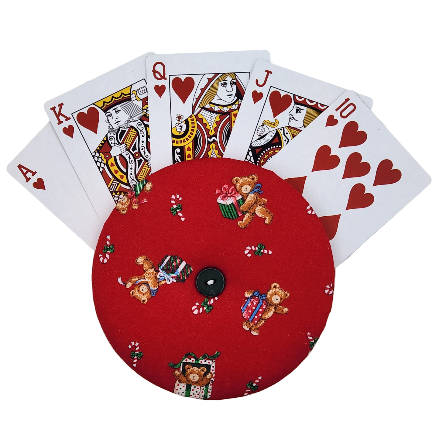 Playing Card Holder - Christmas Bears