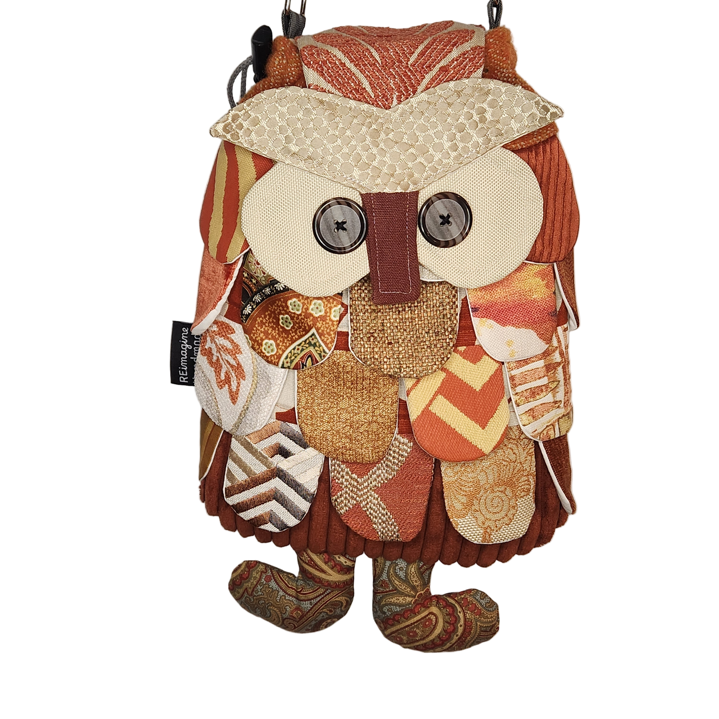 Small Owl Purse - Clementine