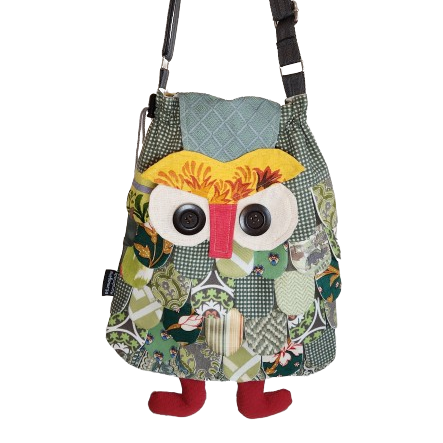 Owl Purse - Kelly