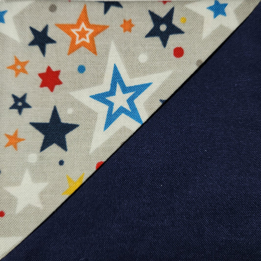 Corner Bookmark - Stars Over Navy