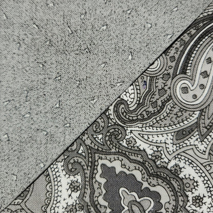 Corner Bookmark - Gray Paisley