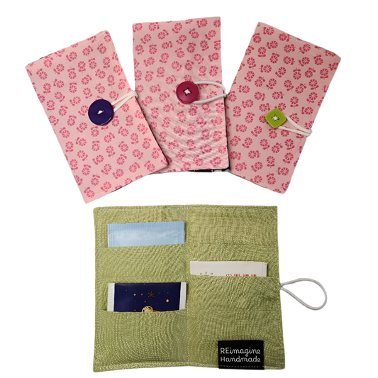 Tea Wallet - Petal Pink