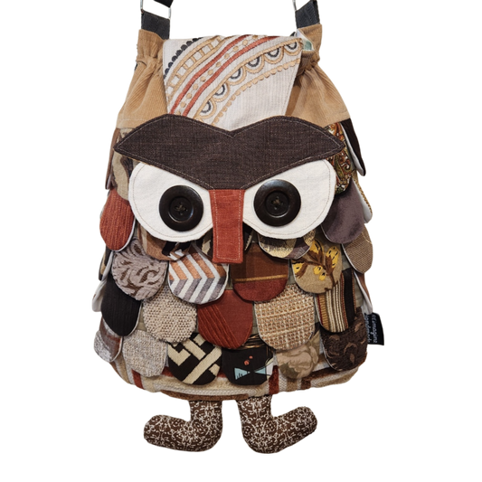 Owl Purse - Cinnamon