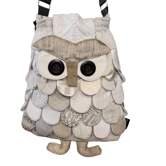 Owl Purse - Snow