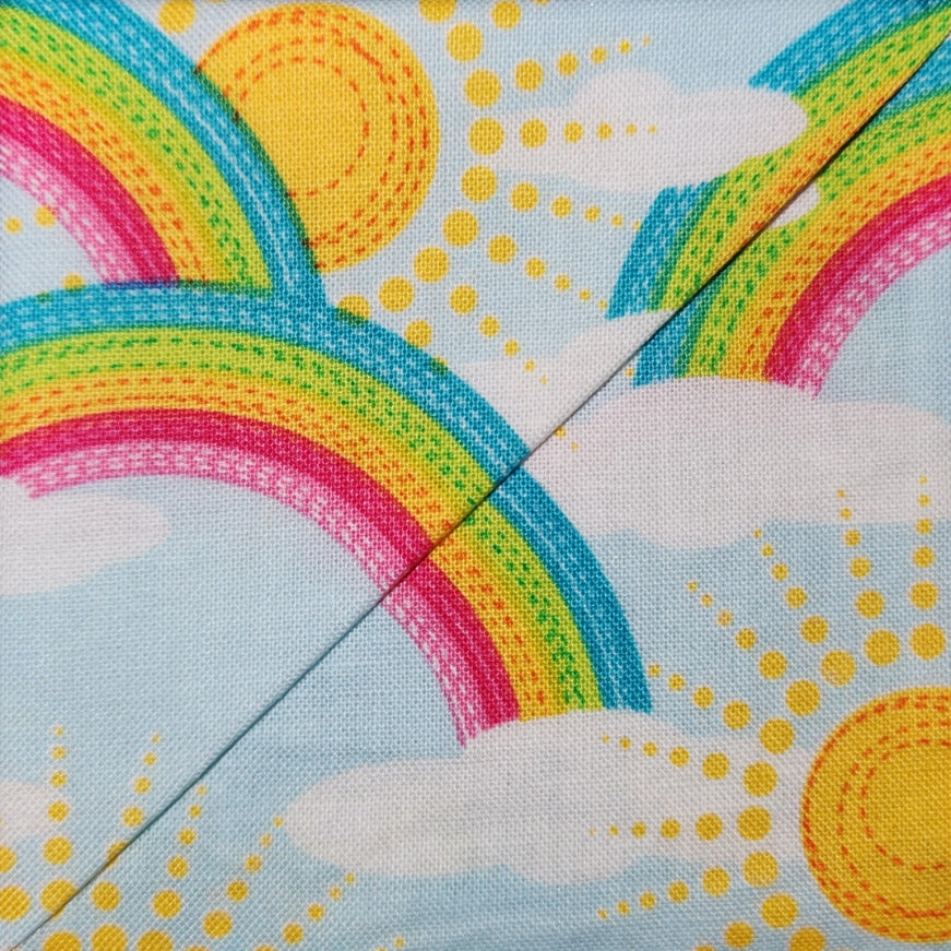 Corner Bookmark - Rainbows