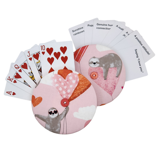 Playing Card Holder - Balloon Sloth