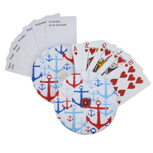 Playing Card Holder - Anchors