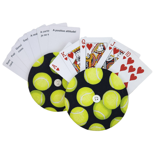 Playing Card Holder - Tennis Balls