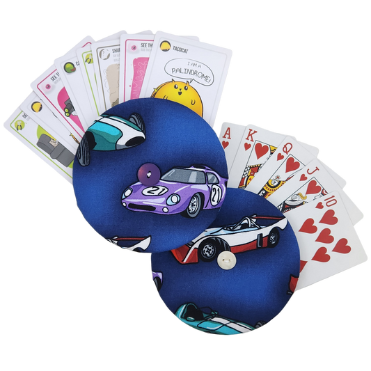 Playing Card Holder - Racecars