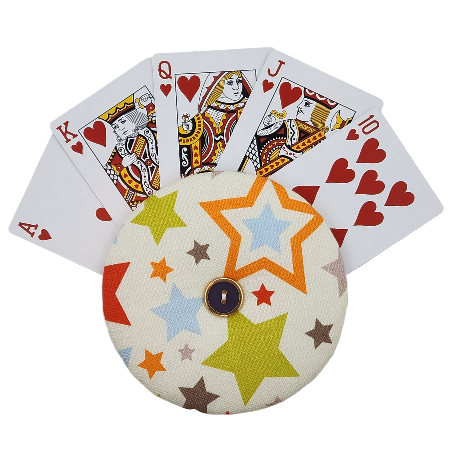 Playing Card Holder - Bold Stars