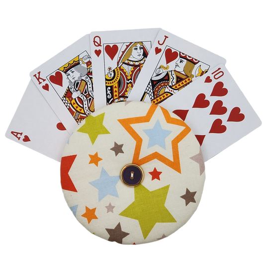 Playing Card Holder - Bold Stars