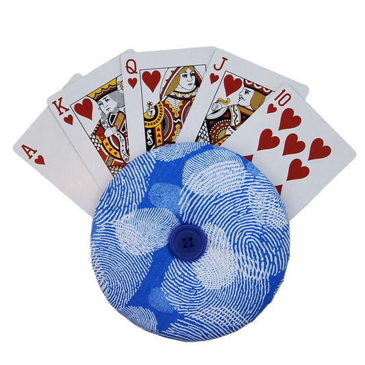 Playing Card Holder - Fingerprints