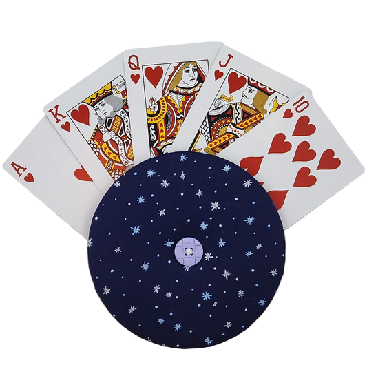 Playing Card Holder - Stars and Snowflakes