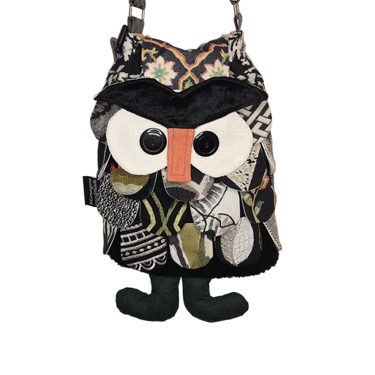 Small Owl Purse - Shadow