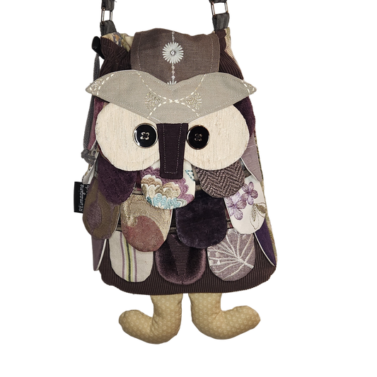 Small Owl Purse - Violet